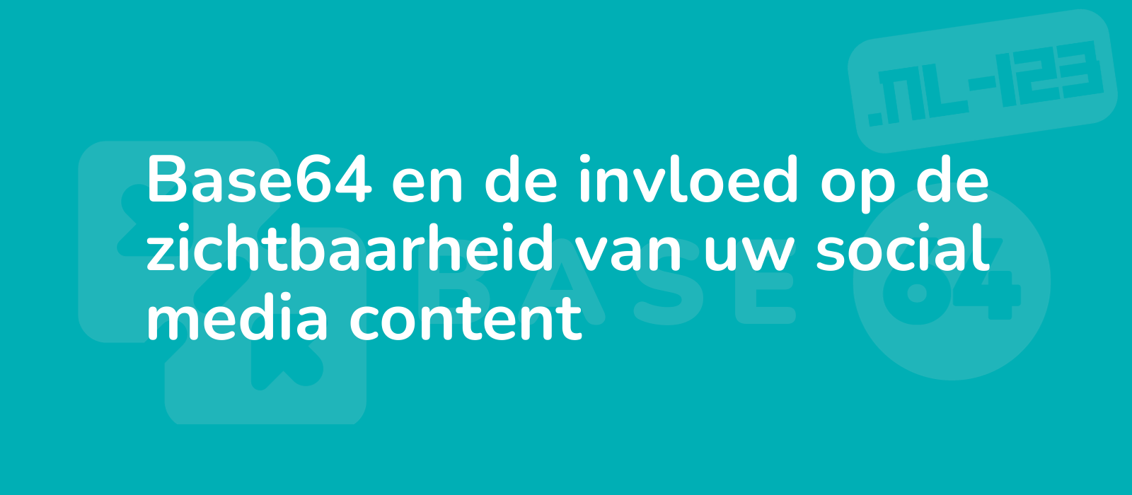 eye catching representation of base64 s impact on social media visibility with vibrant colors and intricate details 8k quality