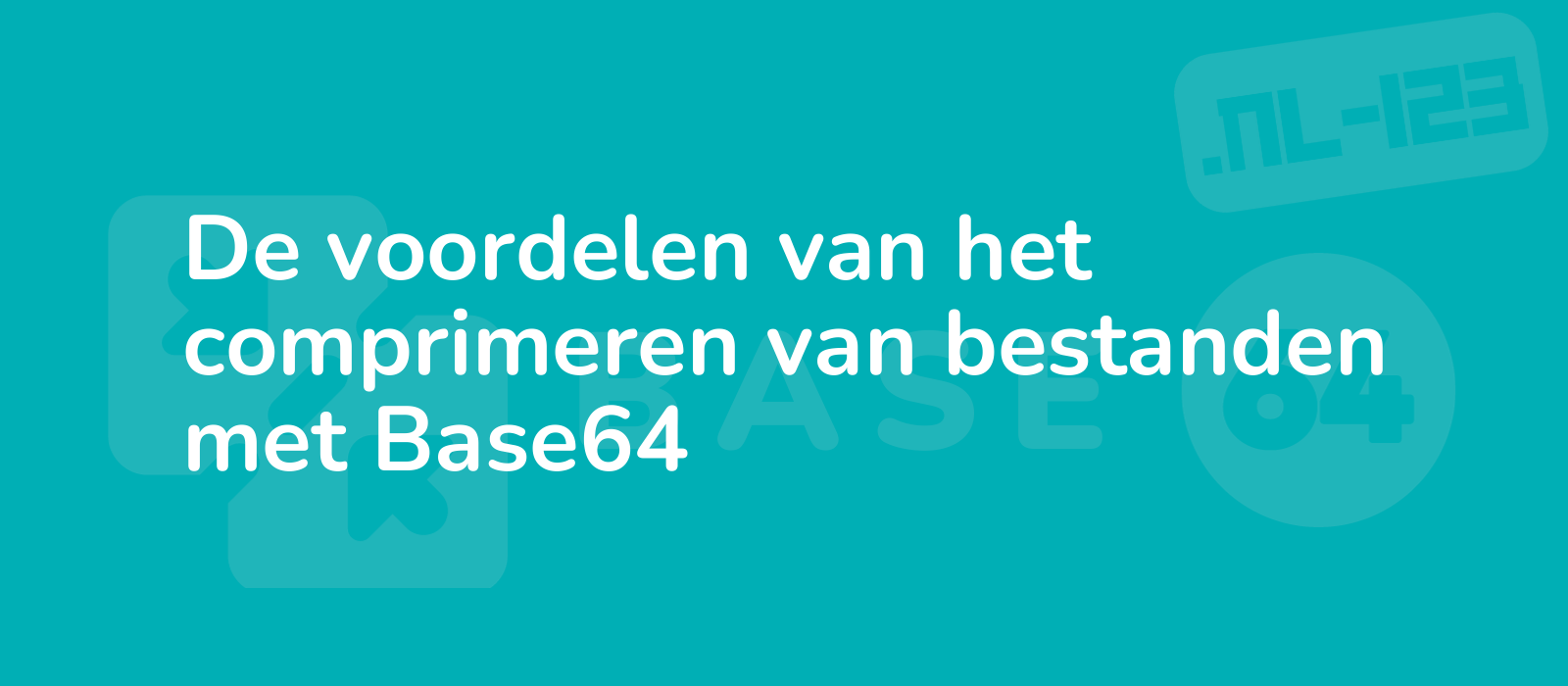 professional graphic illustrating the benefits of compressing files with base64 featuring a sleek design and vibrant colors