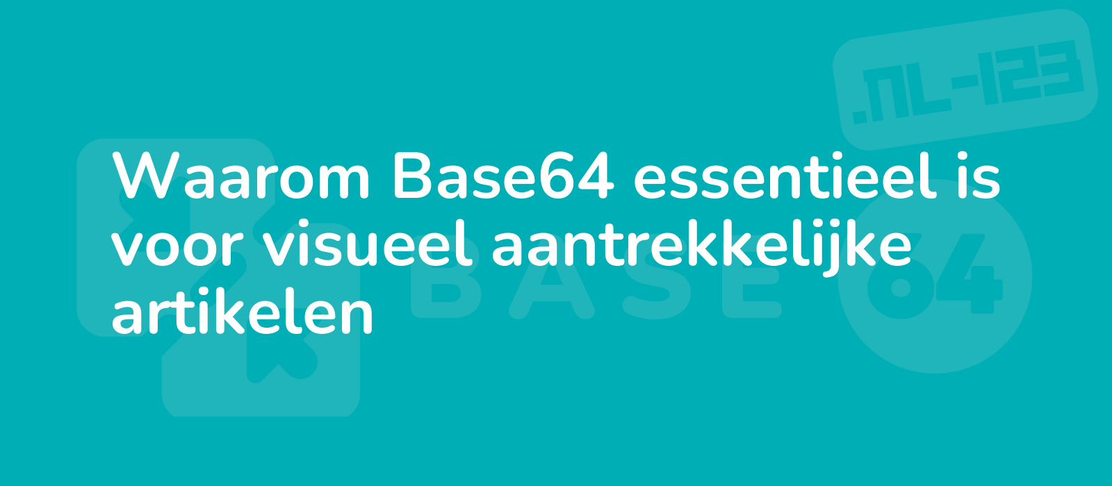 eye catching image showcases the importance of base64 for visually appealing articles with vibrant colors and intricate details in high resolution